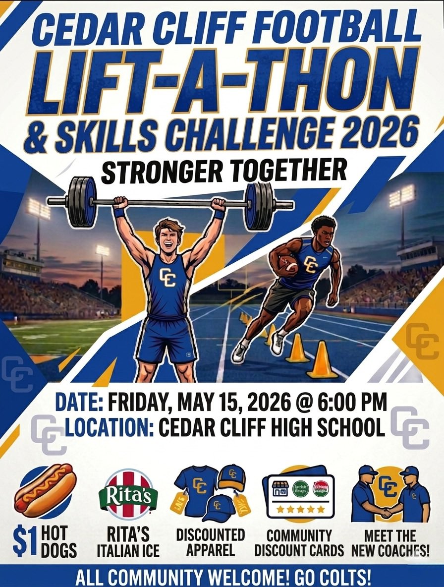 Cedar Cliff Football tweet media