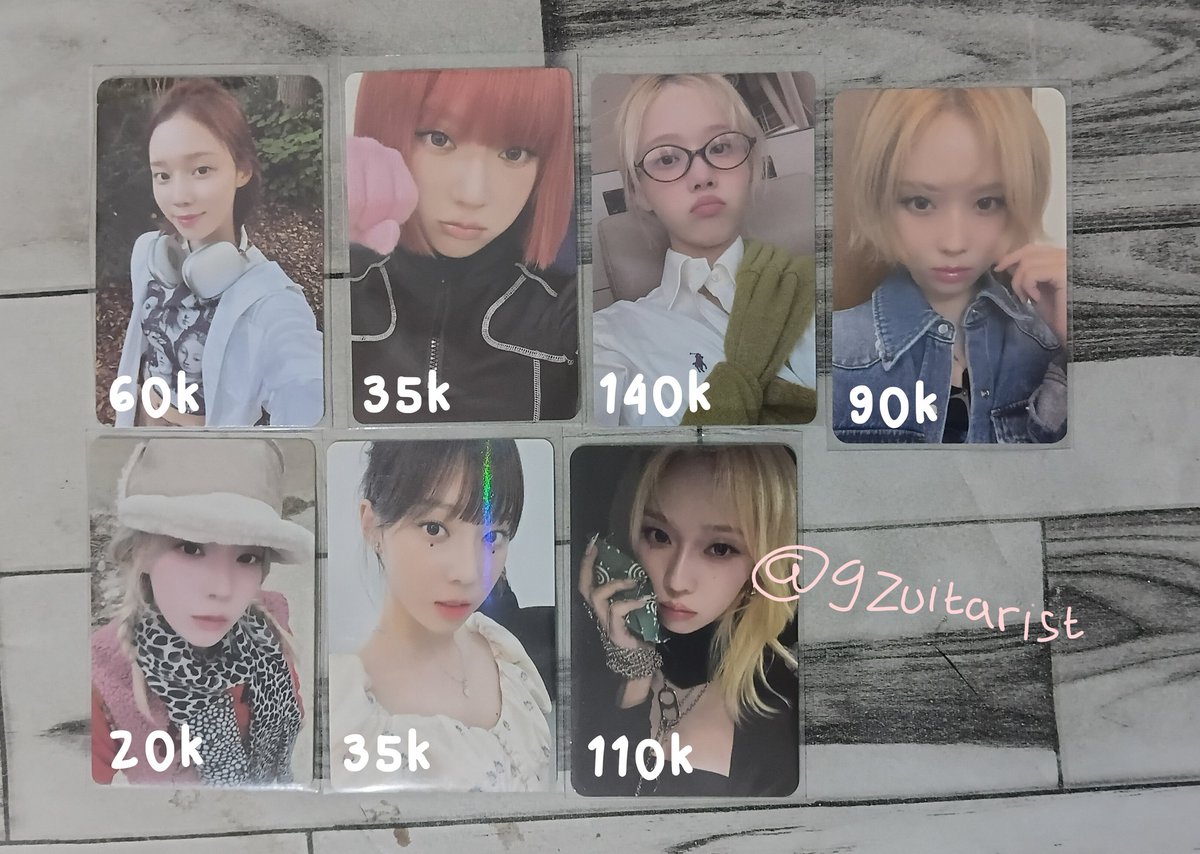 gzuitarist's tweet photo. — ꒰ 🛒 ꒱  #wts ; aab winter aespa 
​↳ excl pack &amp; adm shopee
↳ loc: jatim, ina
↳ prefer splitpay / keep event with dp
↳ nego tipis / take all price available
↳ cond chat dm 📩

​t. wts wtb want to sell looking for pc poca photocard aespa winter kim minjeong https://t.co/FRSEDanjkJ