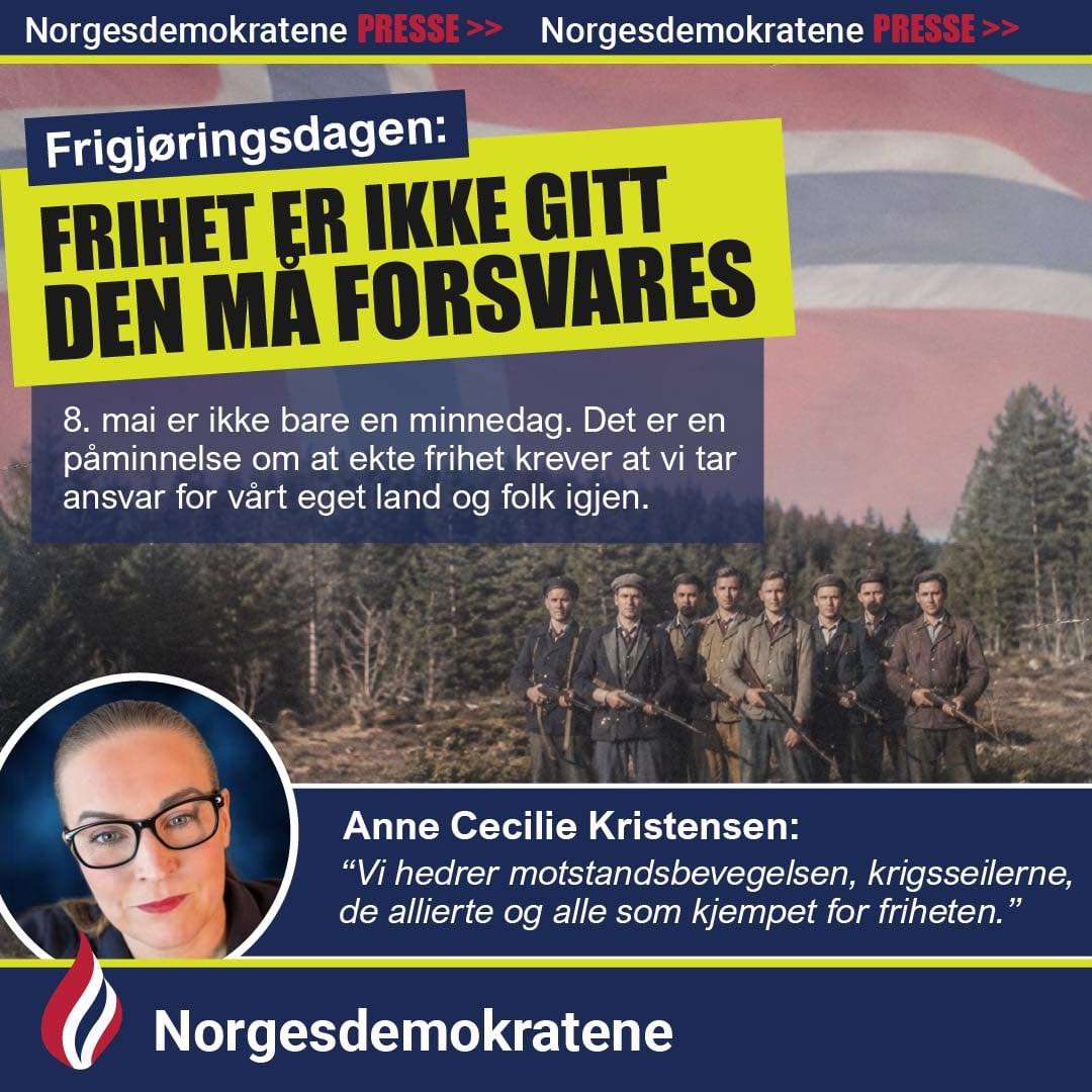 Norgesdemokratene tweet media