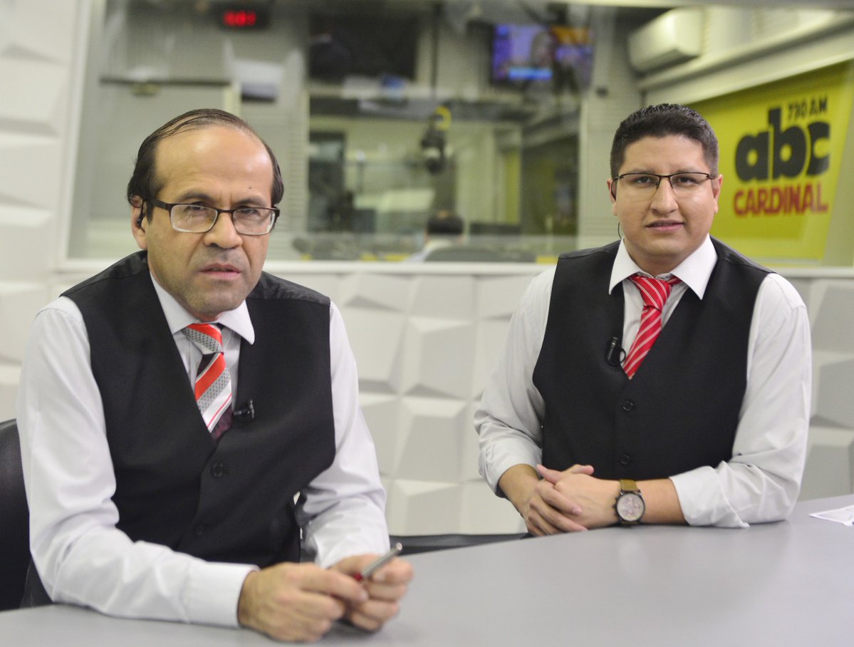 Hoy es un día especial. Luego de 18 años de trabajar juntos en diario, radio y televisión, mi pareja laboral <a href="/OsvaldoCaceres/">Osvaldo Cáceres Encina</a> nos deja para iniciar nuevos desafíos. Un gran periodista, pero por sobre todo un gran tipo. Los esperamos a las 18:00 en Crimen y Castigo, por @abctvpy.