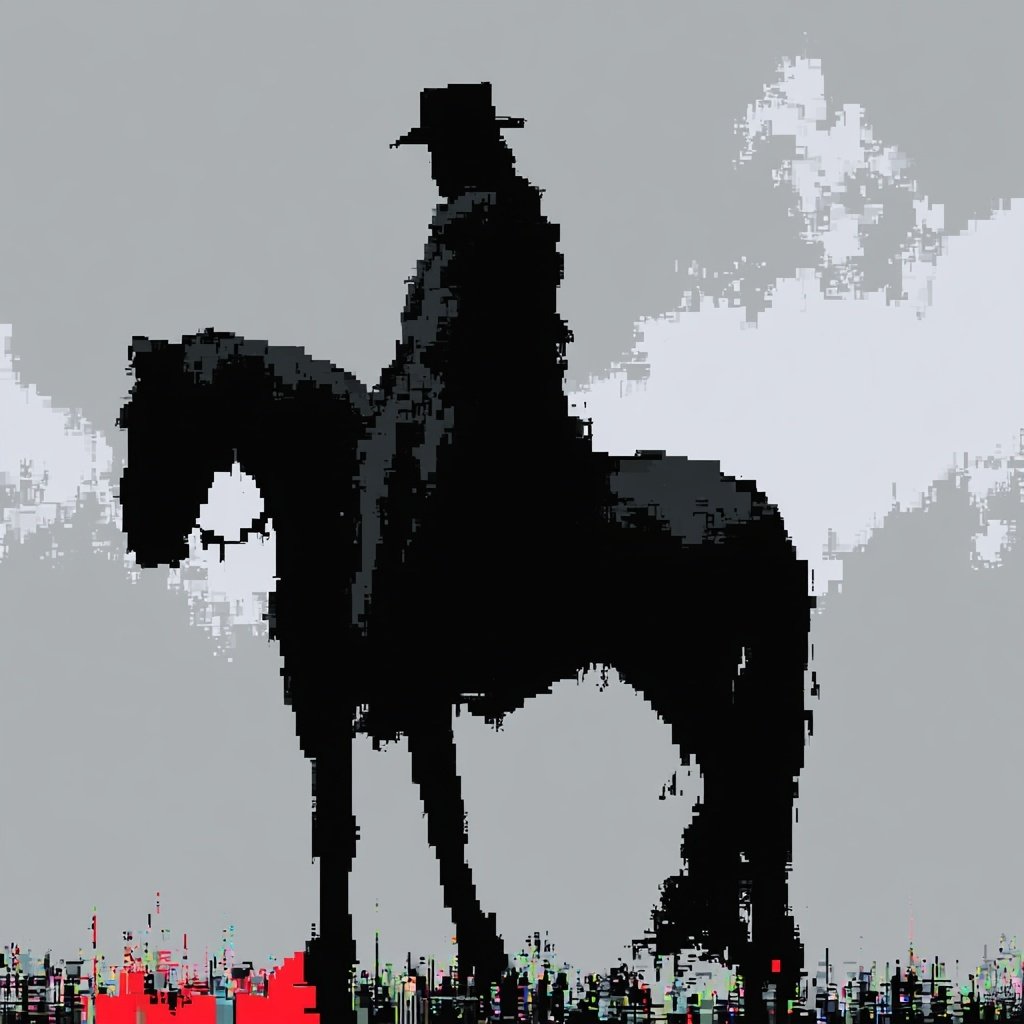 AndrewRiBT's tweet photo. The closer we get to the end of Death & Taxes @m0dest___, the more obvious the final problem becomes:
 
This game is never going to end.
 
Some want the art. Some want the ETH payout. Some want both. Some will hold to the grave. Some are looking for a way out.
 
So I’ve been building something around that tension.
 
THE FOUR HORSEMEN
 
A collection of 666 horsemen riding to bring the end of civilization. Near the end of time a while, pale, red and black horsemen will appear.
 
I currently have ~300 already made, but the goal is to open this up to the community as a collaborative art experiment tied directly into the endgame of Death & Taxes.
 
100% of proceeds go directly into the treasury multisig wallet controlled by myself, @inceptionally
@yukokosaka @LeftWithTheArt all pillars of the modest community and people I trust that will help direct these funds to bring forth the end of civilization.

The treasury exists for one purpose:
 
To create “ticket out” offers that incentivize citizens to leave the game.
 
As we approach the final 69, the system becomes increasingly brutal. Greed kicks in. Conviction gets tested. Some people would rather secure an exit than rmax pain
 
This project attempts to create liquidity and pressure relief during the final stages.
 
End goal:
 
If there are 169 citizens remaining, then theoretically 100 exits are needed to reach the final 69.
 
The treasury can then distribute pro-rata WETH offers based on:
 
Treasury size
Number of remaining citizens  current Game conditions
 
We already have a bot framework being built that can help automate portions of this bidding logic dynamically as the numbers change.
 
Is it perfect? No.
 
There are still players who want both the art and the payout. There’s still greed. There’s still game theory.
 
But this creates a mechanism for people who want to leave with something instead of nothing, funded by collectors and participants who want to support the art and the chaos.

 I’d also love for this to become collaborative.
 
If anyone in the community wants to create their own horsemen and submit pieces to the collection, reach out.
 
The goal is to reach 666.
 
If you have no idea how to make art, DM me and I’ll help however I can.