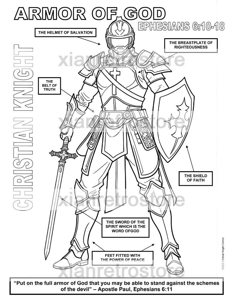 X77WorldMedia's tweet photo. Armor of God Coloring Page #5 - Christian Knight - Ephesians 6 - Christian Superhero Instant Digital Download Printable - Biblical Quote
– Click Here to View https://t.co/cLErZDjnHy

#christiansuperheroes #comicart #armorofgod #coloringpage #download https://t.co/u29cdczMrs