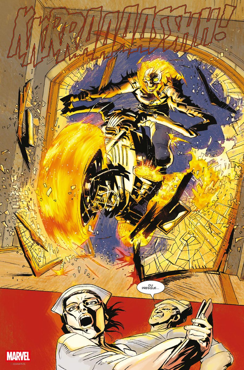 paninicomicsfra's tweet photo. MARVEL OMNIBUS : GHOST RIDER PAR AARON 

Jason Aaron, Roland Boschi, Tony Moore… I 536 pages, 60,00 € (édition régulière), 60,00 € (édition https://t.co/kJo6v7Rg9C)

https://t.co/Di1BmGJh7u

Depuis des années, Johnny Blaze sillonne les routes en tant que Ghost Rider, l’Esprit de la Vengeance. Mais lorsqu’il découvre que l’existence de son alter ego est l’œuvre d’un ange et non d’un démon, Johnny comprend qu’il n’est qu’un pion dans une guerre ancestrale opposant l’enfer au paradis…

(Contient les épisodes US Ghost Rider (2006) 20-35 et Ghost Riders: Heaven's on Fire (2009) 1-6, précédemment publiés dans 100% MARVEL : GHOST RIDER 7 et inédits)