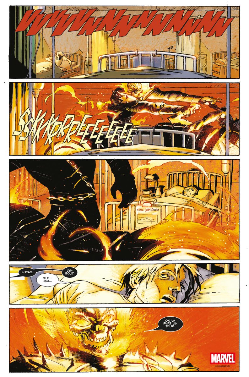 paninicomicsfra's tweet photo. MARVEL OMNIBUS : GHOST RIDER PAR AARON 

Jason Aaron, Roland Boschi, Tony Moore… I 536 pages, 60,00 € (édition régulière), 60,00 € (édition https://t.co/kJo6v7Rg9C)

https://t.co/Di1BmGJh7u

Depuis des années, Johnny Blaze sillonne les routes en tant que Ghost Rider, l’Esprit de la Vengeance. Mais lorsqu’il découvre que l’existence de son alter ego est l’œuvre d’un ange et non d’un démon, Johnny comprend qu’il n’est qu’un pion dans une guerre ancestrale opposant l’enfer au paradis…

(Contient les épisodes US Ghost Rider (2006) 20-35 et Ghost Riders: Heaven's on Fire (2009) 1-6, précédemment publiés dans 100% MARVEL : GHOST RIDER 7 et inédits)