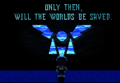 LittleSparkify's tweet photo. You know, I've yet to see a Deltarune theory that explains why Ralsei thought being kind might be enough to subvert the prophecy. https://t.co/AZARpVMdWv