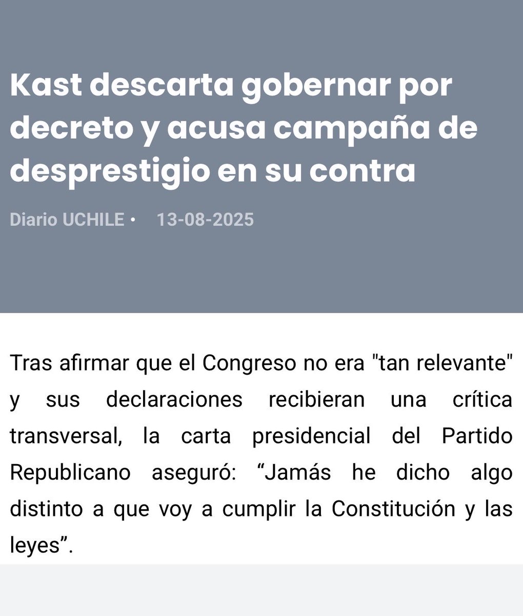 LaTrujo's tweet photo. @elmostrador @lachina_chile Infame! Mentiroso, amoral! https://t.co/pNYT1NnqSF