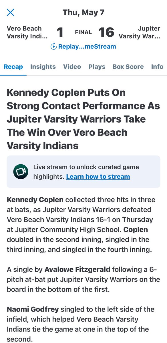 Kennedy Coplen 2028 tweet media