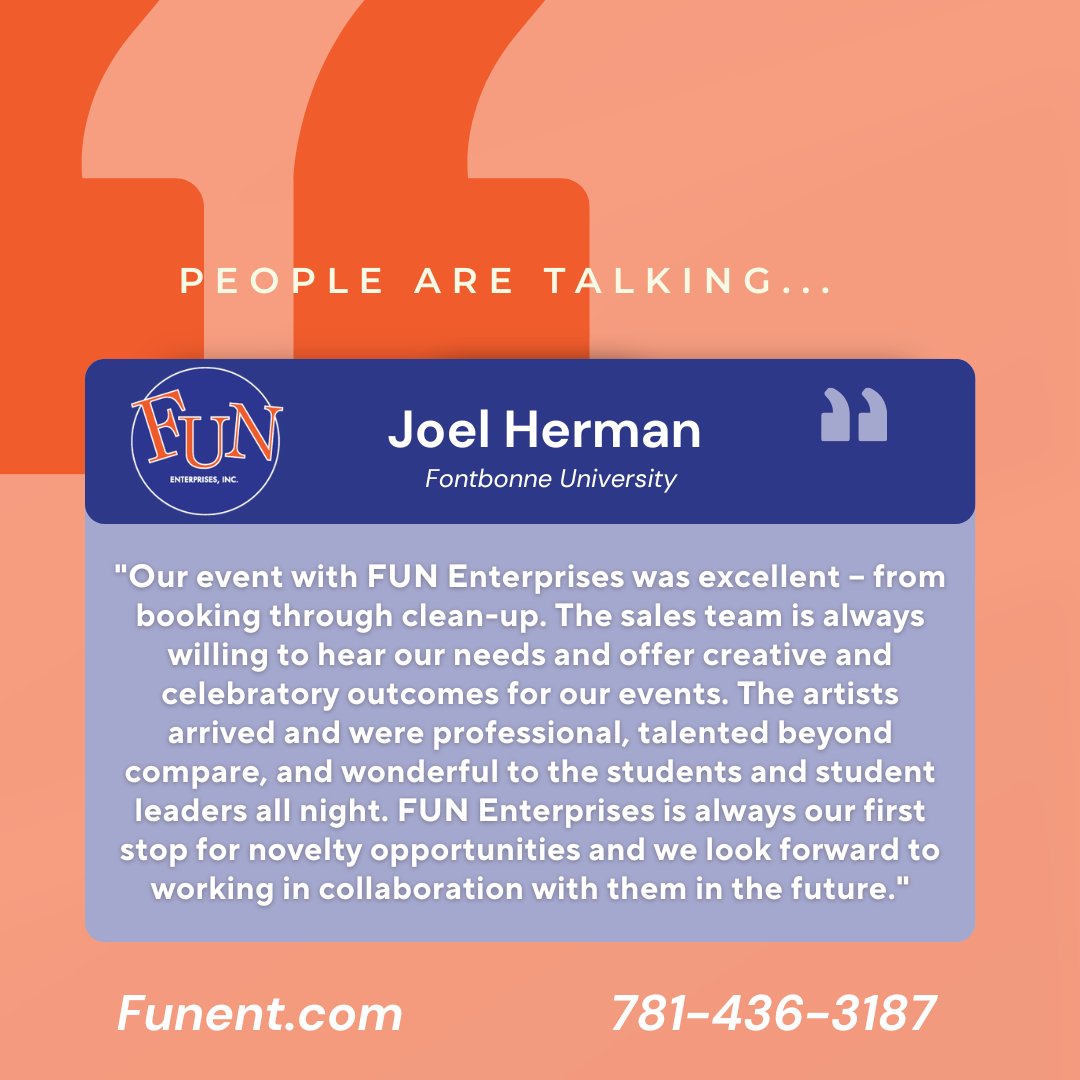 Fun Enterprises tweet media