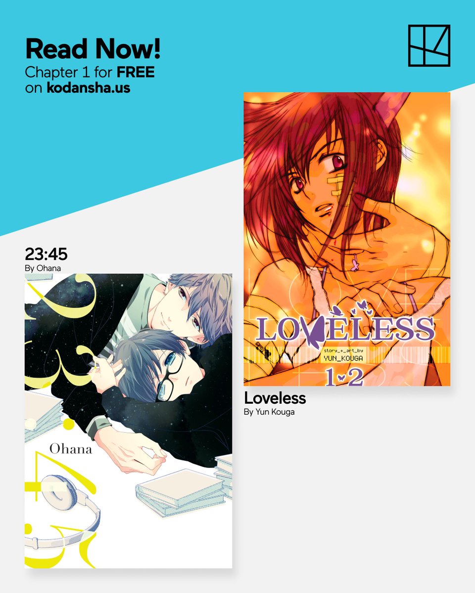KodanshaManga's tweet photo. Find love in the otherworldly with 👻❤ BL From Beyond!
Read unexpected romances with ghosts, and other supernatural beings in titles like #VoicesInTheSeaFoam, #Loveless, and more you'll find on the Kodansha website, with the first chapter free to read!
https://t.co/H5ejIt49AY https://t.co/GyFPbuFoBd
