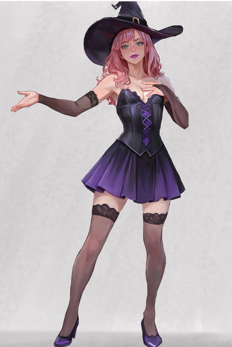 MissChroma's tweet photo. Did you know? A full-body character illustration like this involves 10+ hours of work, from silhouette studies to final rendering. Quality takes time, and your characters deserve the best! #CharacterDesign #witchArt #OriginalCharacter #DigitalIllustration #ArtCommission https://t.co/w2wZxcP4rN