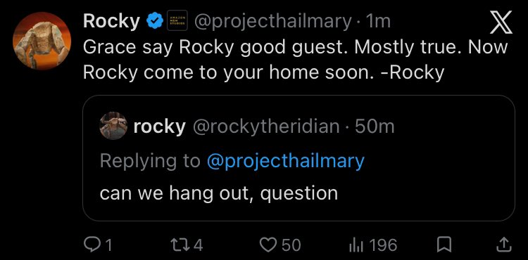 rocky tweet media
