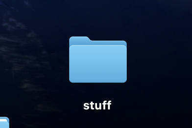orrymr's tweet photo. If you never had a "stuff" directory, you're ngmi https://t.co/O4lGQph9df