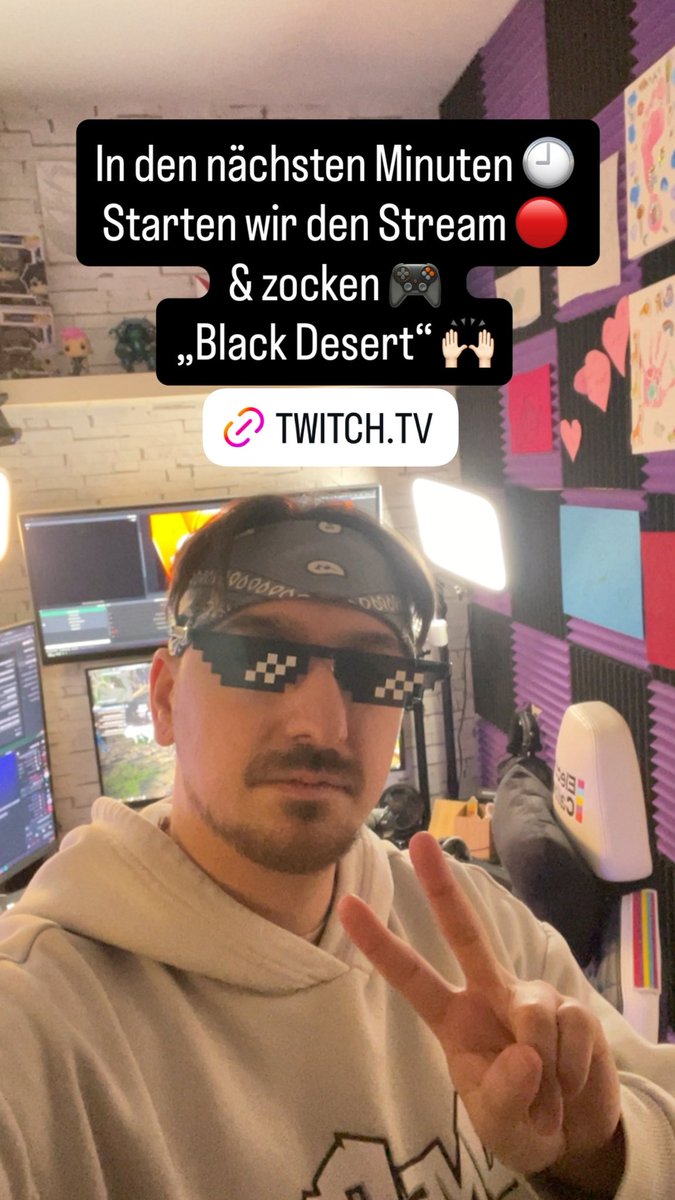 StreunerS's tweet photo. Schaffen wir heute die 1000 Follower? 🤔
Denn gleich starten wir den Stream 🔴 &amp; zocken 🎮 
„Black Desert“ als „Valk“ 🙌🏻👇🏻👇🏻👇🏻
https://t.co/DGjQHpwd8I 👀
#bdo #blackdesert #streunersan #twitchde #smallstreamer https://t.co/IPsRWa7ayl