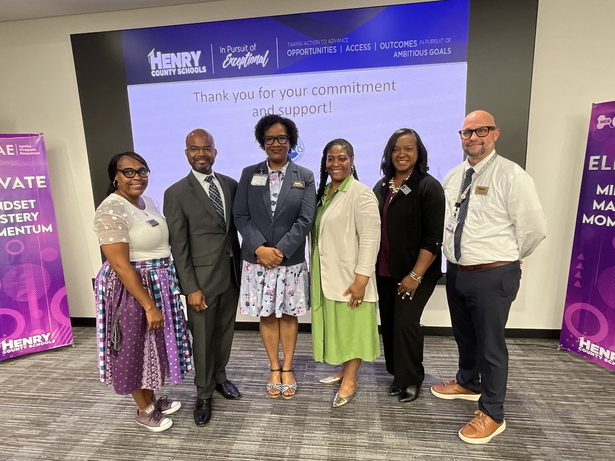 YvetteDupree's tweet photo. Great morning celebrating student success and partnership at the Annual CTAE Awards Breakfast! 🎉
36 students recognized along with outstanding school-based and district partners who continue creating opportunities for students across Henry County Schools. https://t.co/gVlD5AuJQR