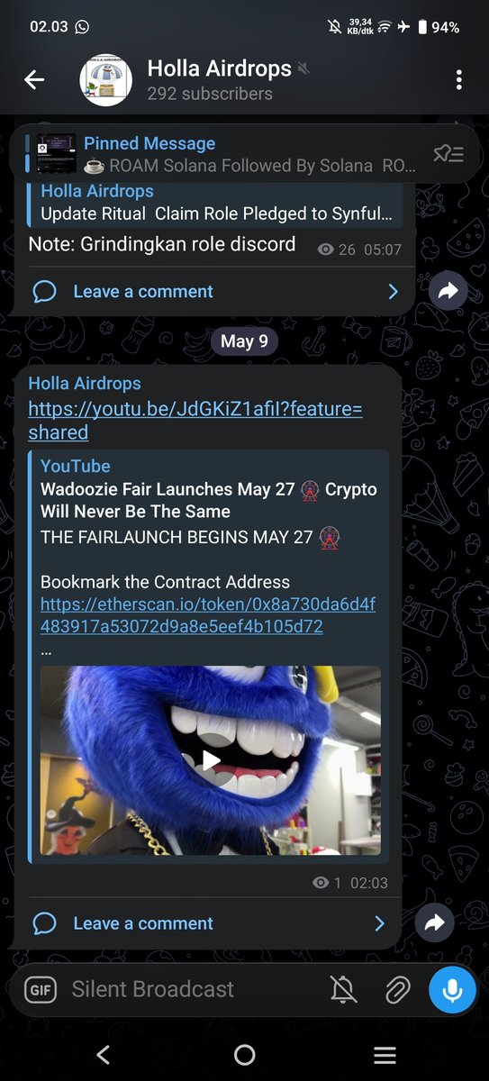 smithvlox's tweet photo. @wadoozie Done subscribe Youtube and share on my channel telegram
 
0x5f54b3e60ef89dbce3d514034aae960aaf2a87e0 https://t.co/Cr8wWkKTKZ