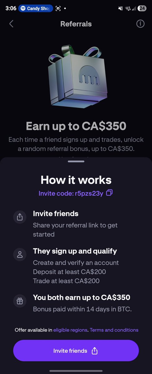 InukCryptoWolf's tweet photo. Want up to $350 in free Bitcoin? ₿
​Sign up for Kraken, deposit and trade $200, and we both unlock a random bonus. One of the cleanest exchanges out there.
​Use code r5pzs23y or hit the link: https://t.co/t1SbeVNhLN https://t.co/fuUHGk7RBl