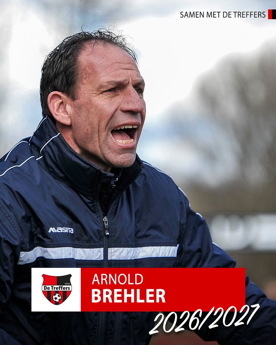 De_Treffers's tweet photo. Arnold Brehler nieuwe assistent-trainer

💬 Technisch directeur Jaimy Vahlkamp: “Wij denken dat Arnold met zijn ervaring, karakter en kennis de perfecte toevoeging is voor Theo en Thijs.”

Welkom, Arnold! 

➡️ https://t.co/oam4IbfnJN https://t.co/oksFl57kLj