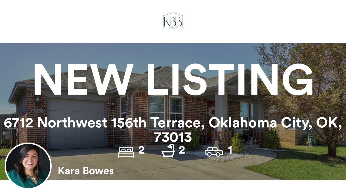 karabowes's tweet photo. 📍 6712 Northwest 156th Terrace, Oklahoma City, OK, 73013

My latest listing on RateMyAgent.
Oklahoma 143325
https://t.co/6UYZKkKevu

...
#ratemyagent #realestate #KBB_Real_Estate #OKCRealtor https://t.co/eTOASK6MvG