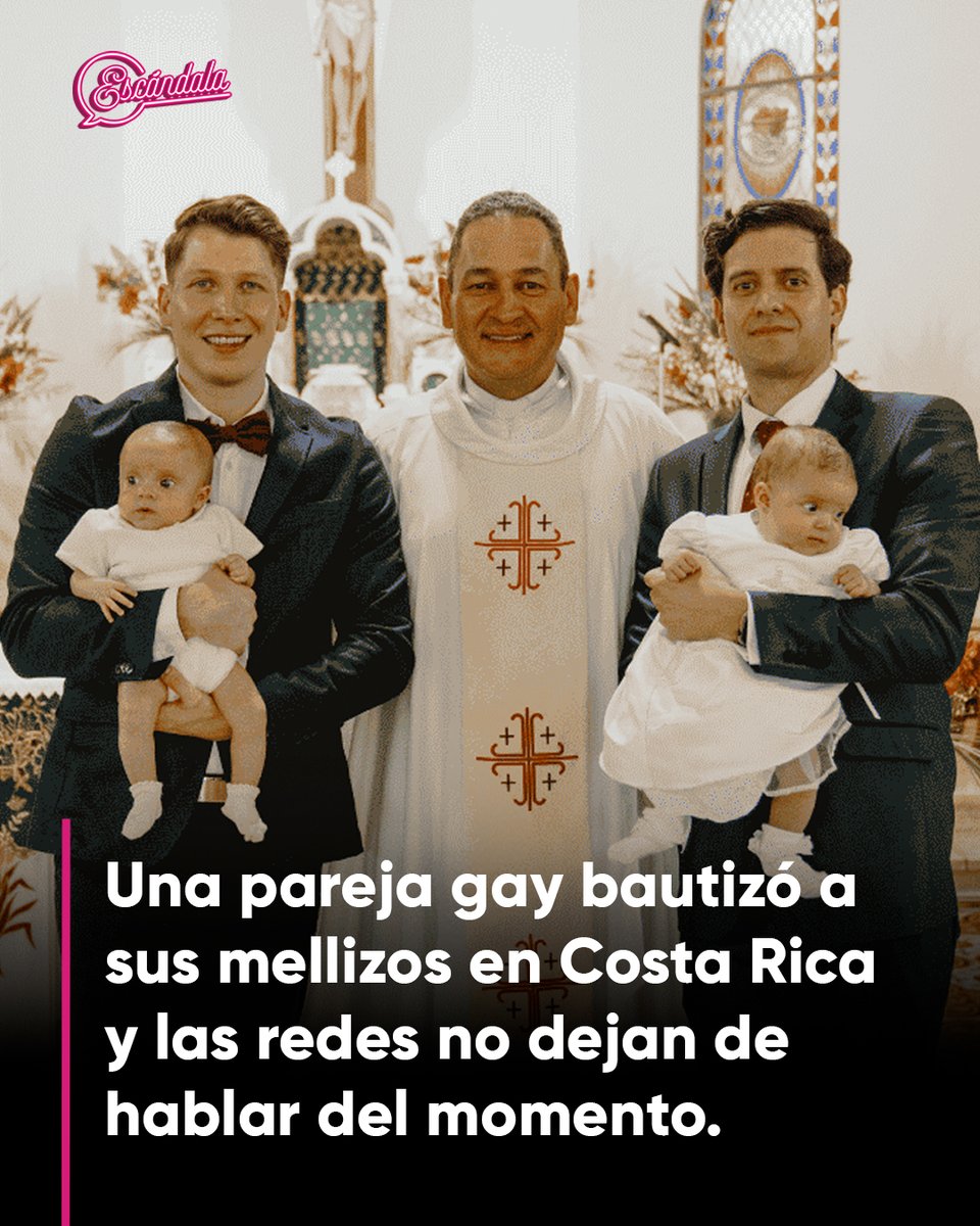 escandalamx's tweet photo. La ceremonia ocurrió en una parroquia de Goicoechea y reavivó la conversación sobre la apertura de la Iglesia católica hacia las familias diversas. 😱😱😱
👇👇👇
https://t.co/9iC52E8YiG https://t.co/FGEXgFBlUN