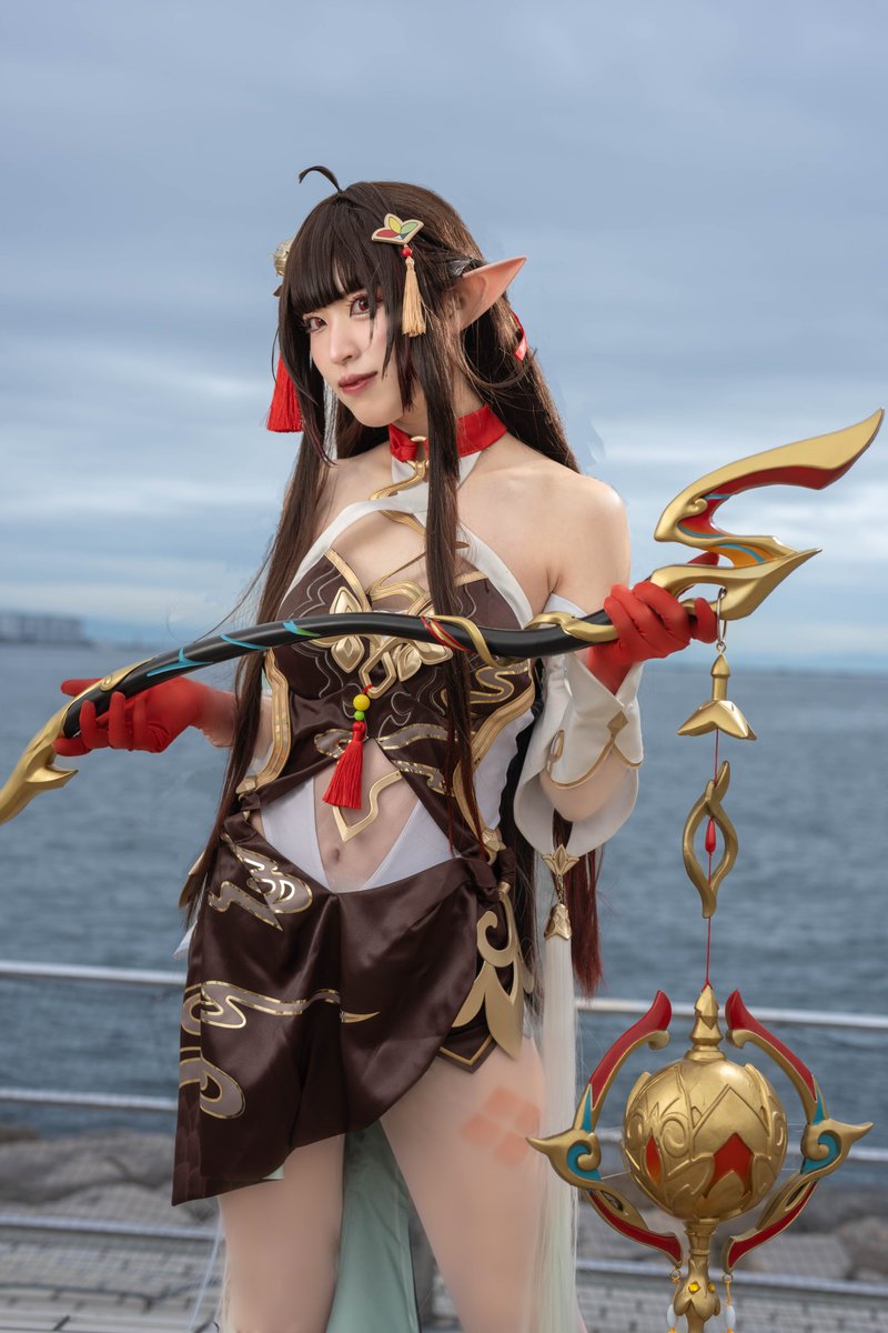 NonnoU1980's tweet photo. 霊砂の撮影させて頂きました！
ありがとうございます！

Cosplay
崩壊スターレイル
霊砂
Model
りお様@MhimaRio

#かみこす https://t.co/LOdpDsc7sv