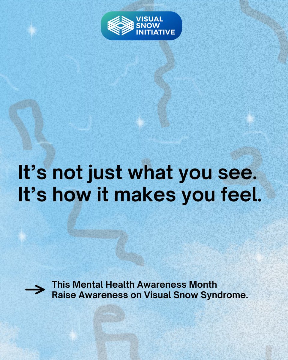 Visual Snow Initiative tweet media