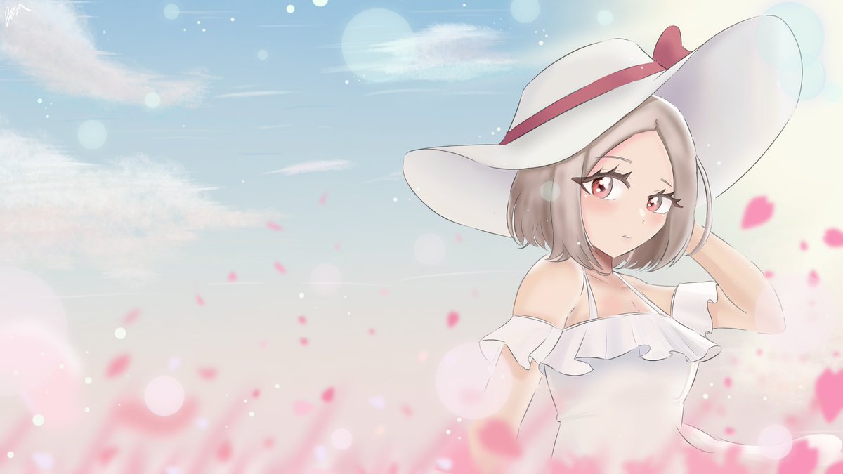 Mai Landscape 
#100カノファンアート #100Kanojo #100カノ #イラスト