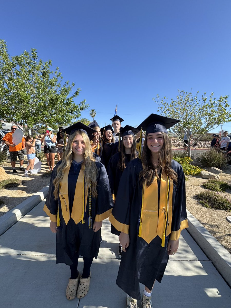 boulder_hs's tweet photo. This morning reminded us that BCHS is more than a school. It is a family. Watching our community celebrate the Class of 2026 was something special. 💙💛 #bchs41 #gradwalk #classof2026 https://t.co/TyJWlMl7Lp