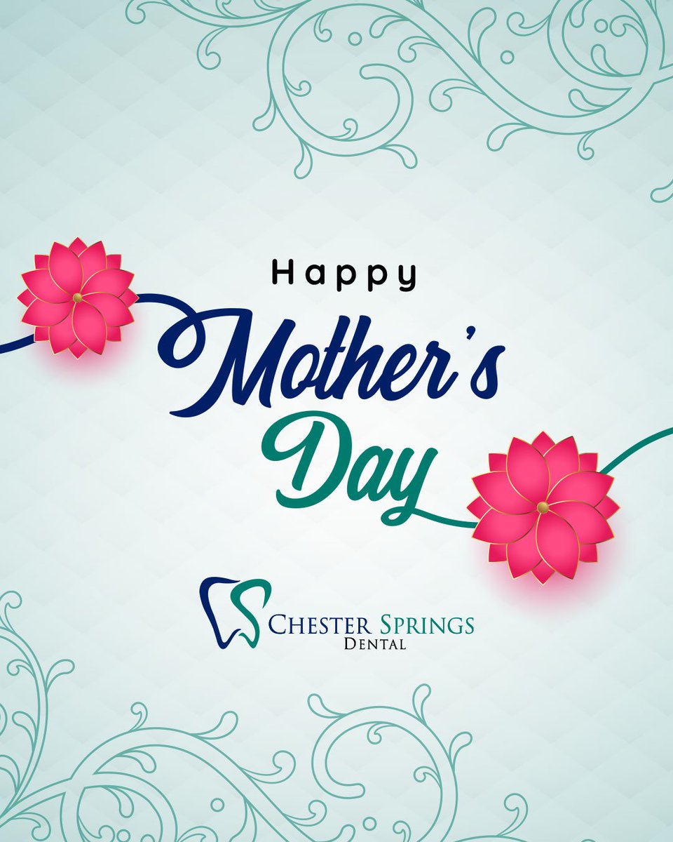 ChesterSDental's tweet photo. Happy Mother's Day from Chester Springs Dental! 🌸To those who fill the role of Mom, we want you to feel celebrated! We believe every mother figure deserves to shine, and we're offering some special gifts just for May:
 $100 off Philips Zoom Whitening
 FREE Initial Consultations https://t.co/GzRSfCa1Uk