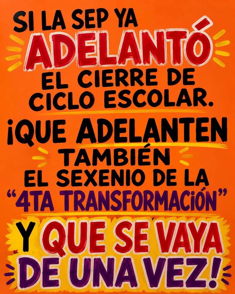 A la voz de YA !!!!!