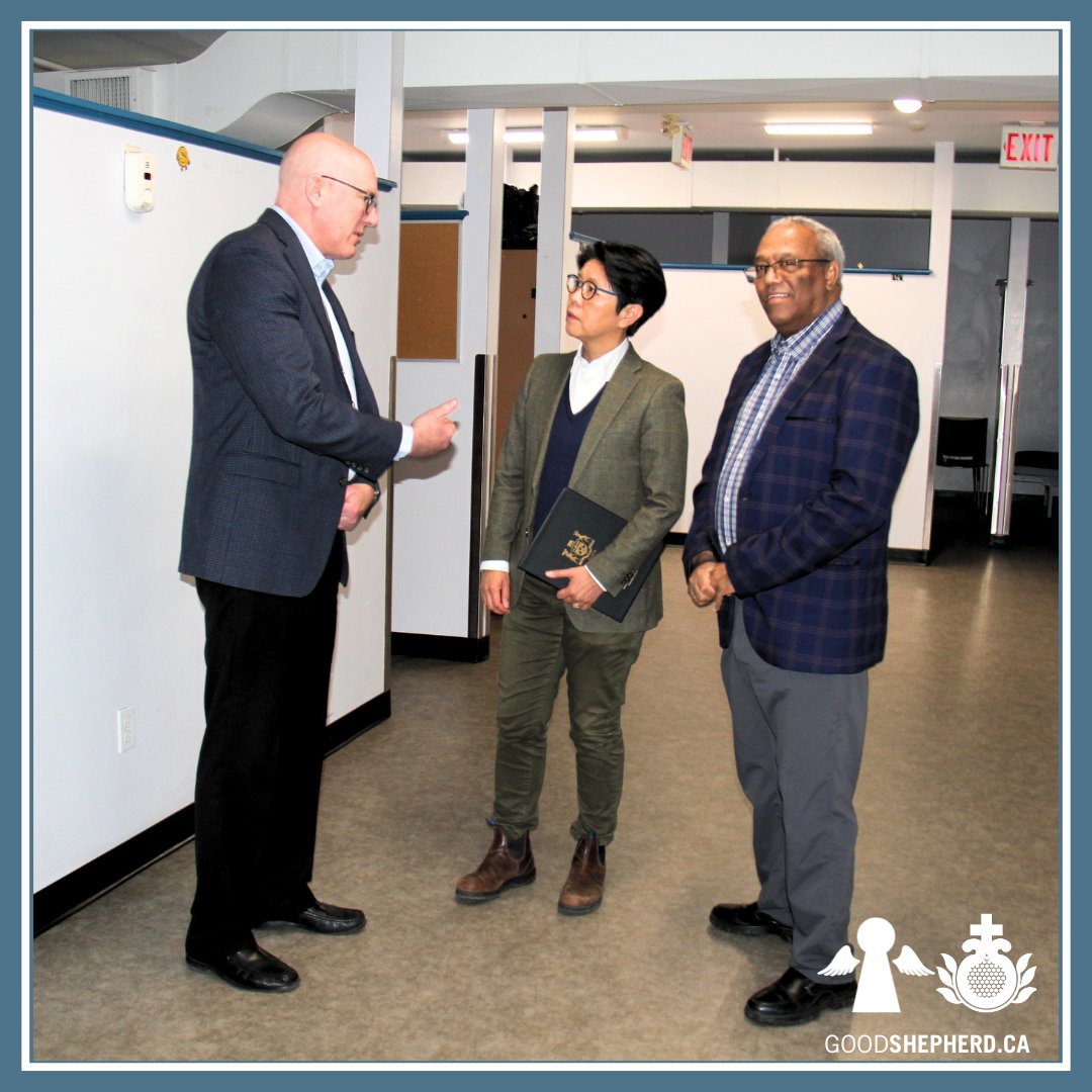 goodshepherd_to's tweet photo. THANK You to @ONTrillium for providing the generous grant to refinish the @goodshepherd_to centre dormitory floors. On hand for the unveiling ceremony was MPP @kristynwongtam.
#CaringCommunity #HelpTheHomeless #WelcomeHomeless https://t.co/MTZRTinIyY