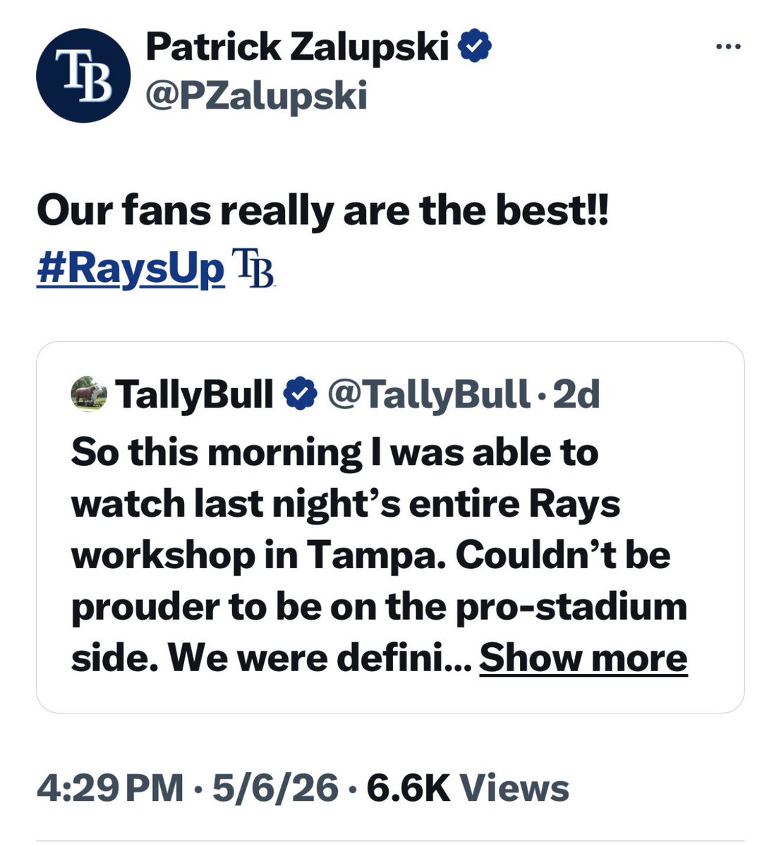 WinWithBullHorn's tweet photo. Yikes. 😳🫣 Probably not the smart play to have commented on this. It won’t age well… https://t.co/X446VP8EEk