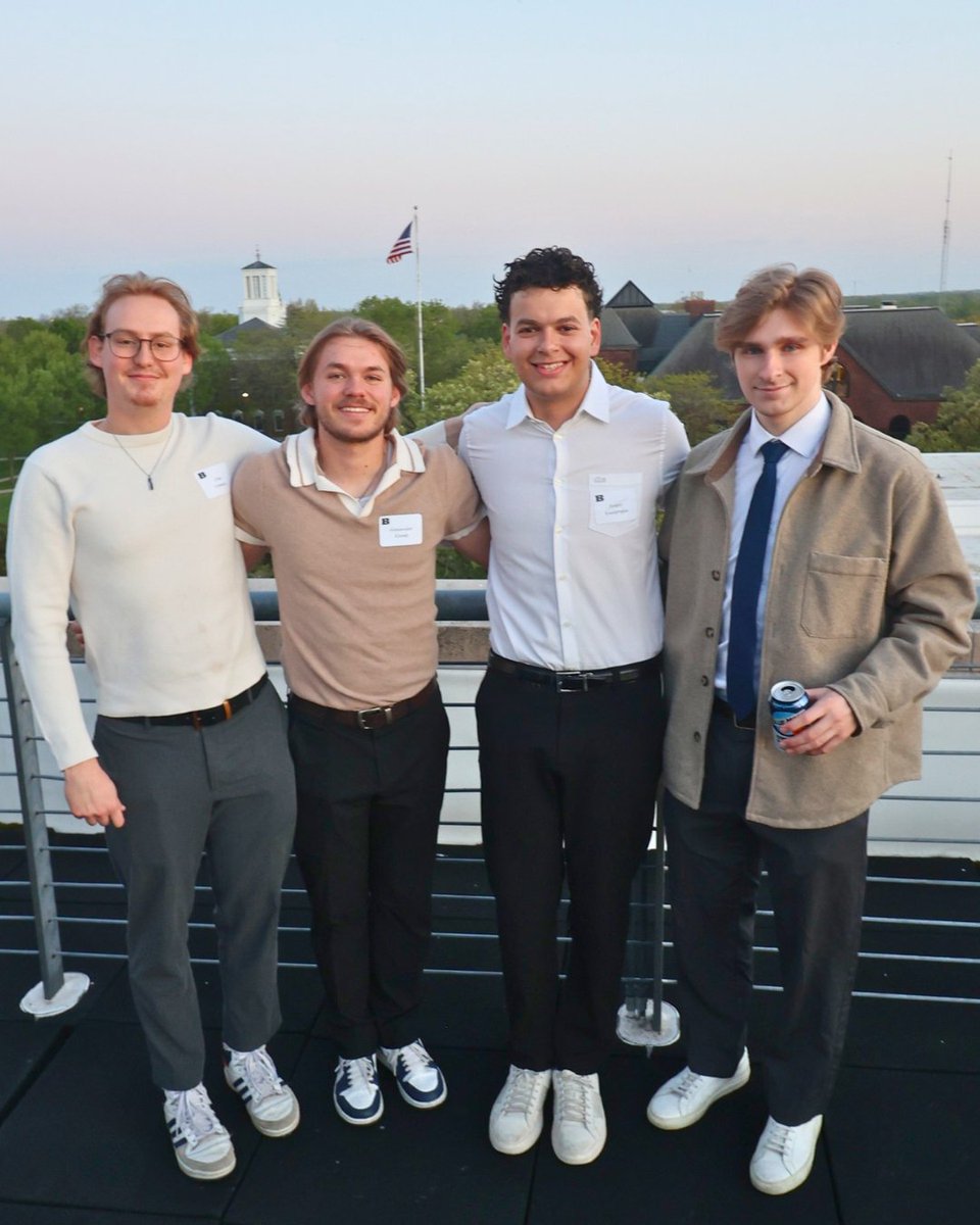 Beloit_College's tweet photo. ✨Senior Gala 2026! An evening created by students, for the faculty and staff who helped shape their Beloit College journey. 

To the Class of 2026: thank you for giving back to the people who showed up for you along the way. Bucs celebrating Bucs. That’s the Beloit spirit. 💙 https://t.co/Rd27lA6Nny