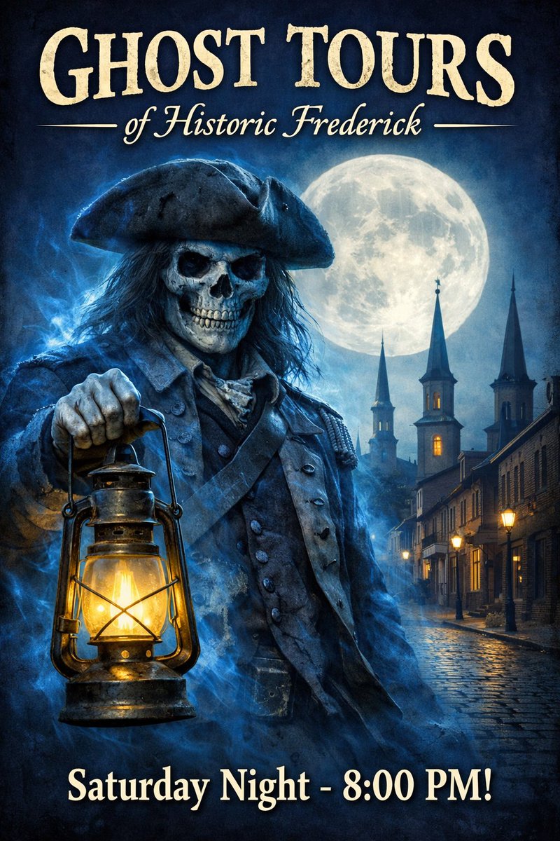 GhostToursInfo's tweet photo. Tickets are still available for Saturday's "Historic District Ghost Tour." For Reservations, or Additional Information: https://t.co/AfD6sdv92d "Historic Frederick - Maryland's Most Haunted City!" https://t.co/DbyyXd5LI6