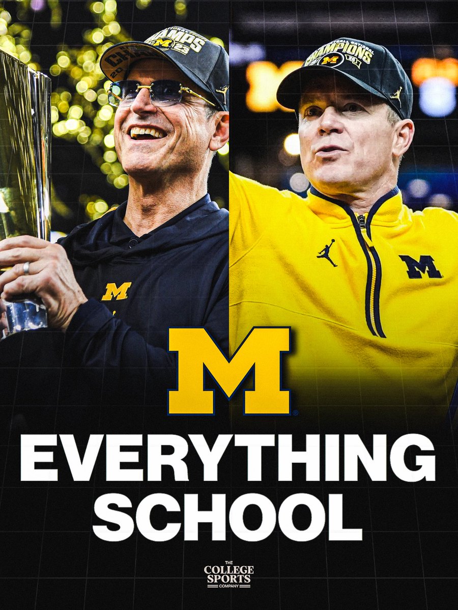 The Michigan Wolverines are the first ever DI program to win multiple National Championships in Baseball (1953, 1962), Men’s Basketball (1989, 2026), Football (1948, 1997, 2023), and Men’s Hockey (1948, 1951, 1952, 1953, 1955, 1956, 1964, 1996, 1998) 〽️🏆