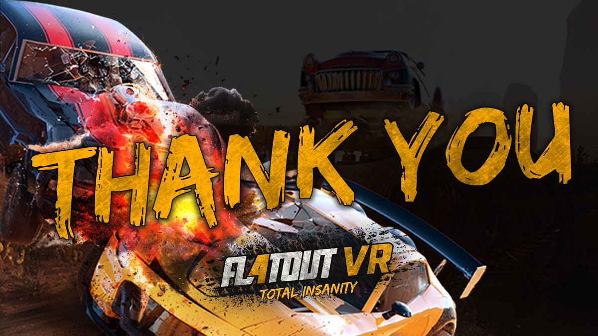 FlatOut VR tweet media