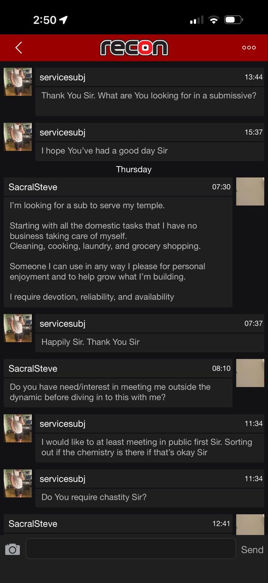 SacralSteve's tweet photo. (1 of 2) Recon messages with Sub who Ghosted - Episode 3 Diary of a Dom https://t.co/uUIS6HTASS