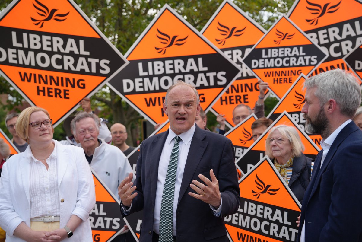 Ed Davey tweet media