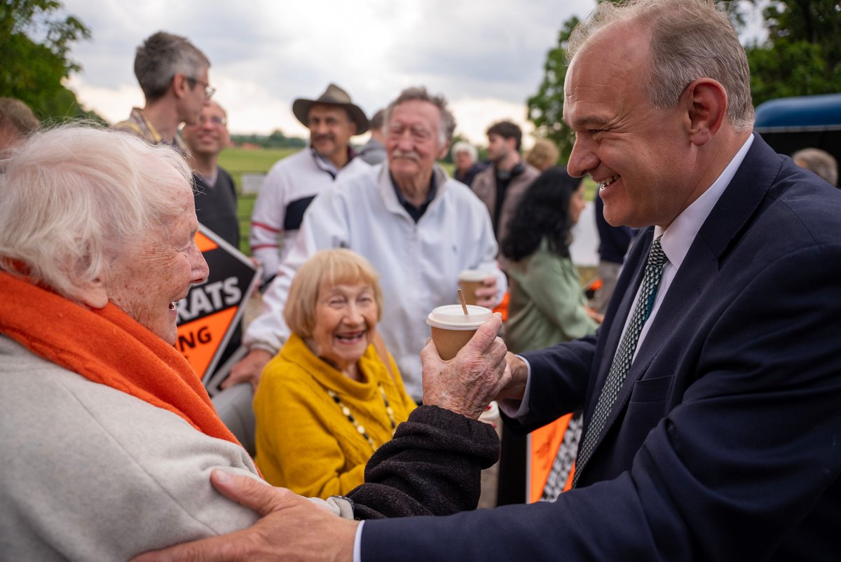 Ed Davey tweet media