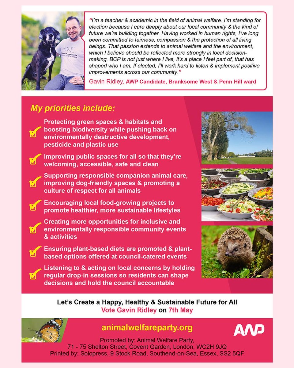 Animal Welfare Party tweet media