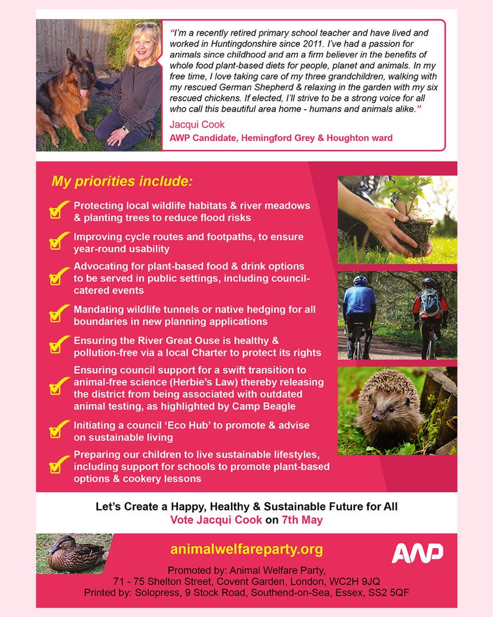 Animal Welfare Party tweet media