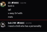 fleab0t's tweet photo. @Tempofv he saying this whilst ur in middle of ewc btw https://t.co/HF63QQThQX