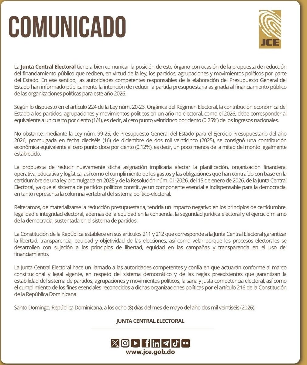 gustavoguzmanrd's tweet photo. Esa es la postura correcta la que esta dando la @juntacentral , debemoa defender la libre democracia. https://t.co/MqbygAxIfi