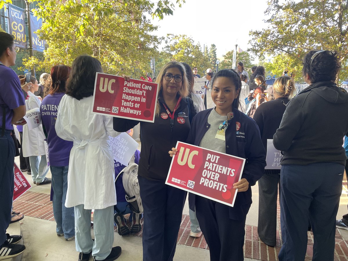 California Nurses Association tweet media
