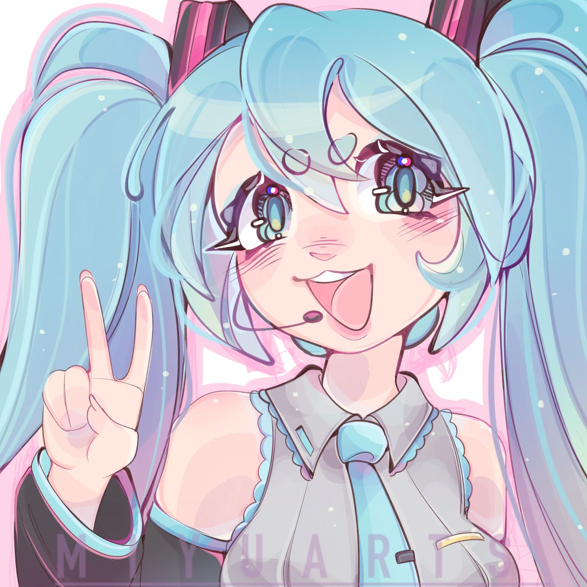 miyuartss's tweet photo. Og Miku!!! ( ˶°ㅁ°) !!☆
#artmoots #初音ミク #HatsuneMiku https://t.co/M2VwDnU95W