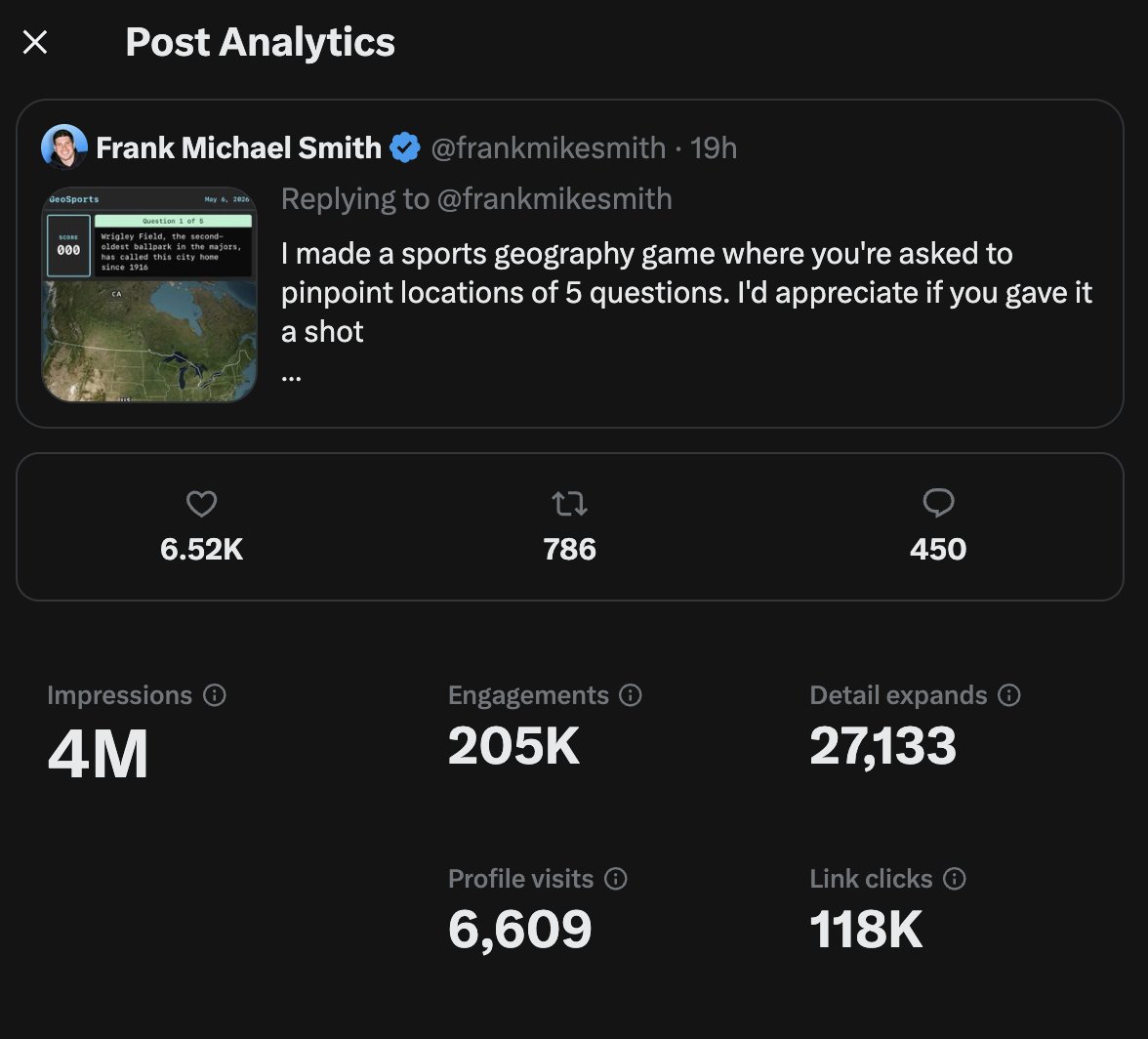 Frank Michael Smith tweet media