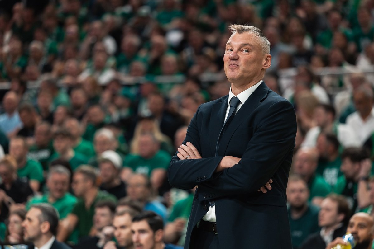 🏆 Saras Jasikevicius disputará su SEXTA Final Four consecutiva como entrenador.