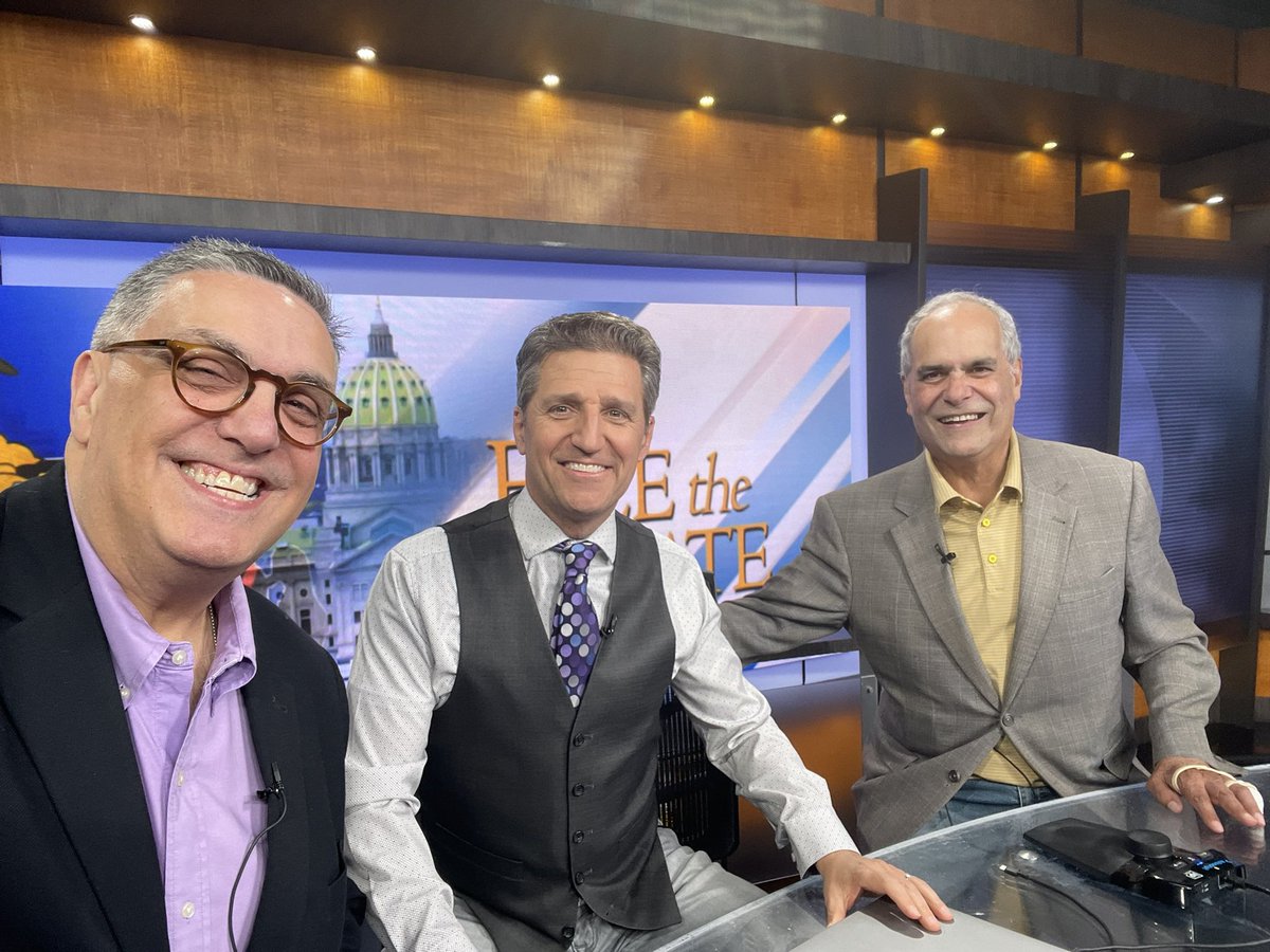 tonywlepore's tweet photo. Tune in @CBS21NEWS on Sunday 8:30 am for a busy @FaceTheStatePA , @JanelleStelson and Justin Douglas answered questions and took a lighting round. Then @Charlie_Gerow and I debated @GovernorShapiro suing AI doctors, @RepBenWaxman housing ban and @JoelDReports future in the @NHL https://t.co/6U9H6FsPDa