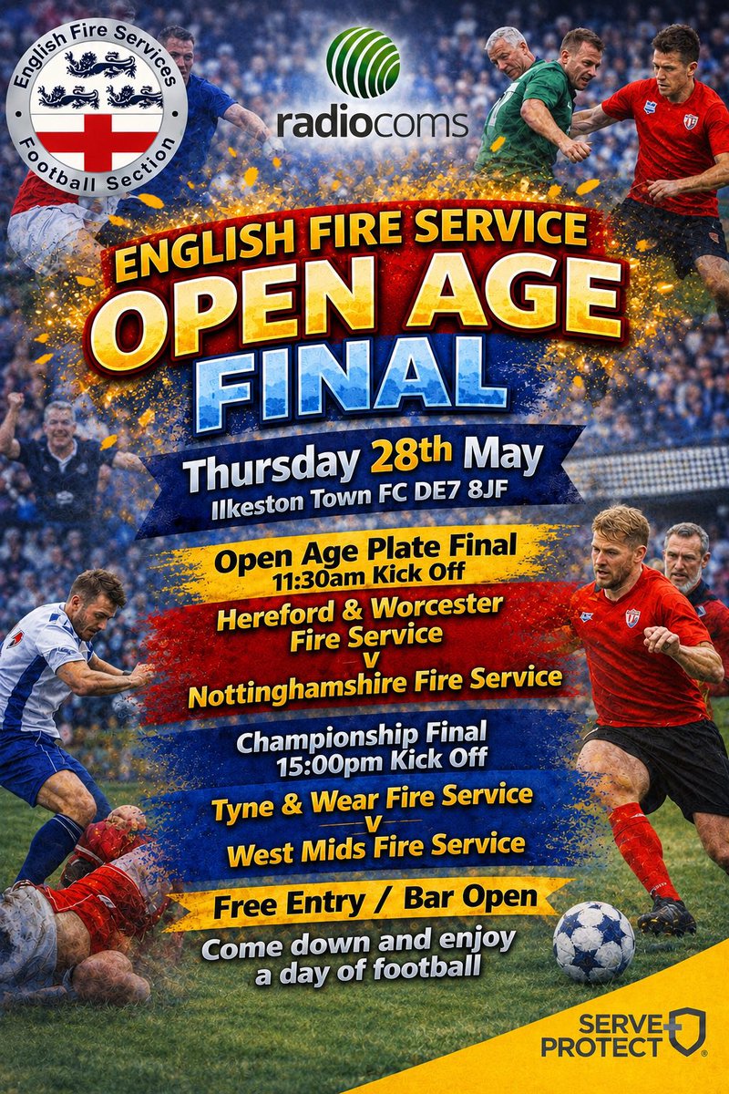English Fire Service Football Section tweet media