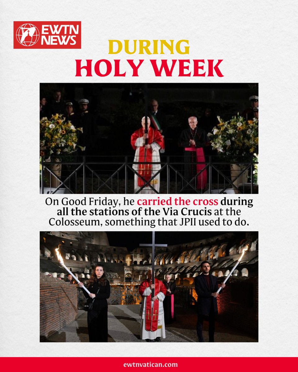 EWTNVatican's tweet photo. Pope Leo XIV has marked his first year with a style that is understated, Marian in spirit, and deeply rooted in the very heart of the Church: a style defined by peace, mercy, and attentive listening. https://t.co/G8Za3Gr4KW