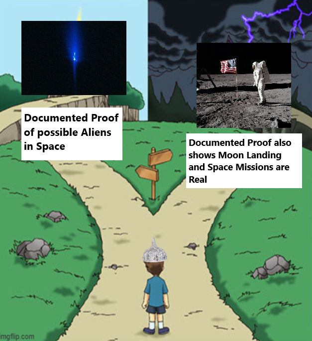 Which way conspiracy man?